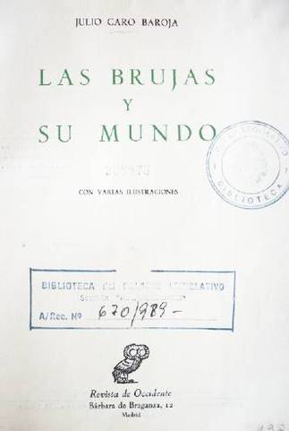 Las brujas y su mundo