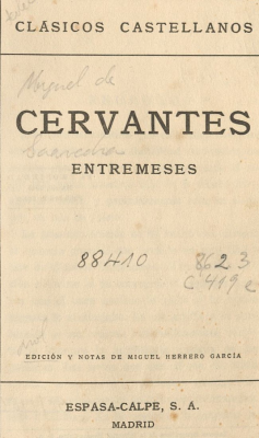 Entremeses