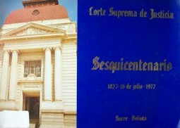 Sesquicentenario : 1827-16 de Julio-1977