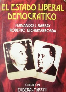 El Estado liberal democrático