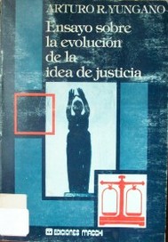 Ensayo sobre la evolución de la idea de justicia