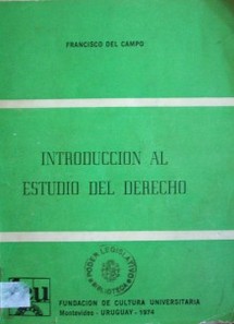 Introducción al derecho