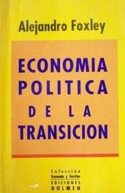 La economía política de la transición, el camino del diálogo