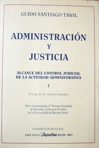 Administración y justicia.