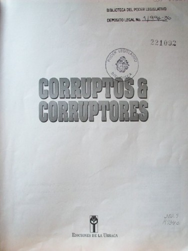 Corruptos & corruptores