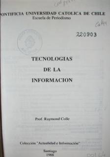 Tecnologías de la Información