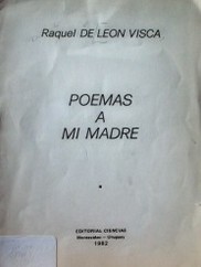 Poemas a mi madre