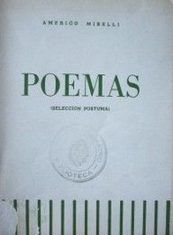 Poemas : (selección póstuma)