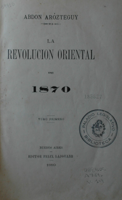 La Revolución Oriental de 1870