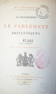 Le gouvernement et le parlement britanniques