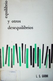 Equilibrio y otros desequilibrios