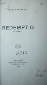 Redemptio : (novela)