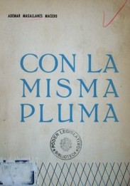 Con la misma pluma