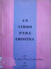 Un libro para Cristina