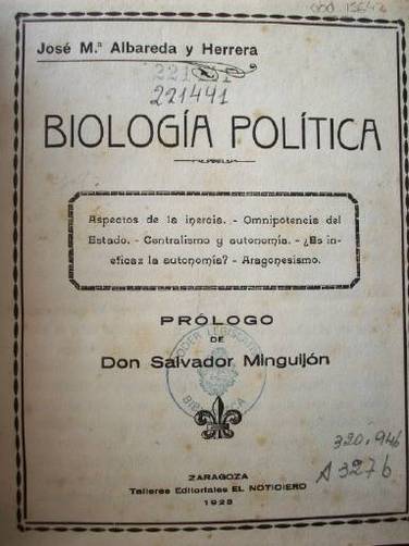 Biología política