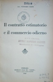 Il contratto estimatorio e il commercio odierno