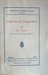 Experiencia corporativa