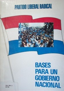 Bases para un Gobierno Nacional