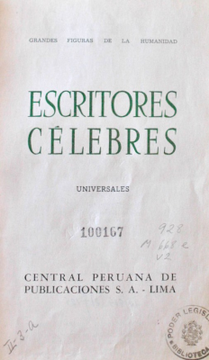 Escritores célebres