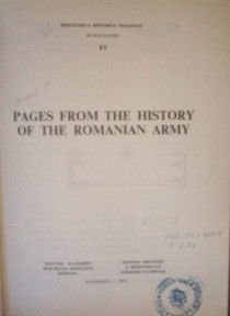 Pages from the history of the Romanian Army