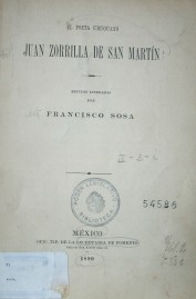 Juan Zorrilla de San Martín : el poeta uruguayo