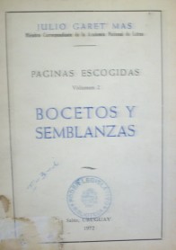 Bocetos y semblanzas