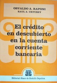 El crédito en descubierto en la cuenta corriente bancaria