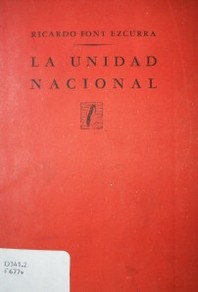 La unidad nacional