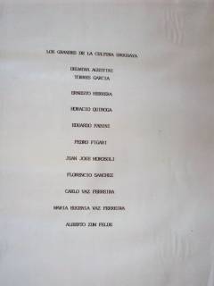 Los grandes de la cultura uruguaya