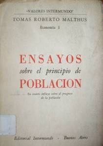 Ensayos sobre el principio de población