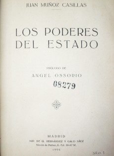 Los Poderes del Estado