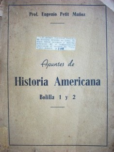 Apuntes de Historia Americana