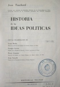 Historia de las ideas políticas