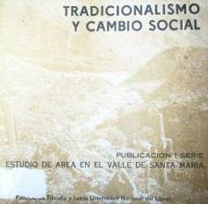 Tradicionalismo y cambio social