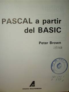Pascal a partir del  Basic