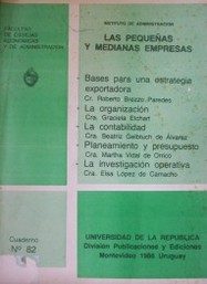 Las pequeñas y medianas empresas