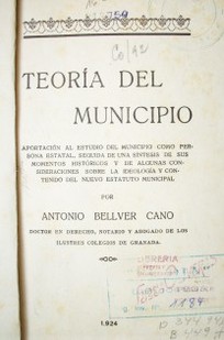 Teoría del municipio