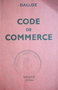 Code de Commerce