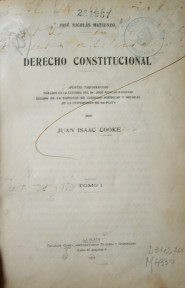 Derecho Constitucional