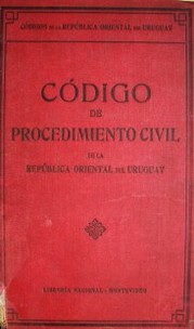 Código de procedimiento civil
