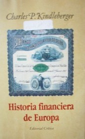 Historia financiera de Europa