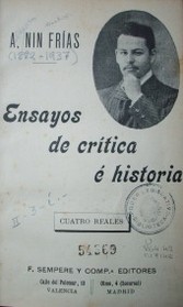 Ensayos de crítica e historia