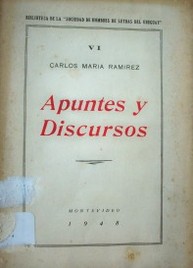 Apuntes y discursos