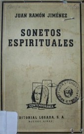 Sonetos espirituales : (1914-1915)