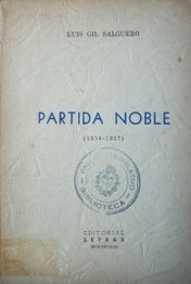 Partida noble : (1934-1937)