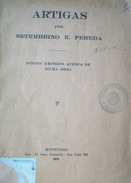 Artigas por Setembrino E. Pereda