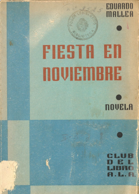 Fiesta en Noviembre : novela