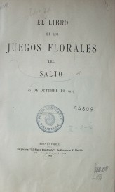 El libro de los juegos florales del Salto : 12 de octubre de 1919
