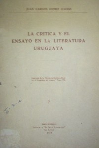 La crítica y el ensayo en la literatura uruguaya