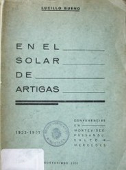 En el solar de Artigas